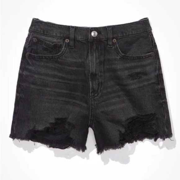 American Eagle Outfitters Pants - American Eagle - Black - Highest Waist '90s Boyfriend Short